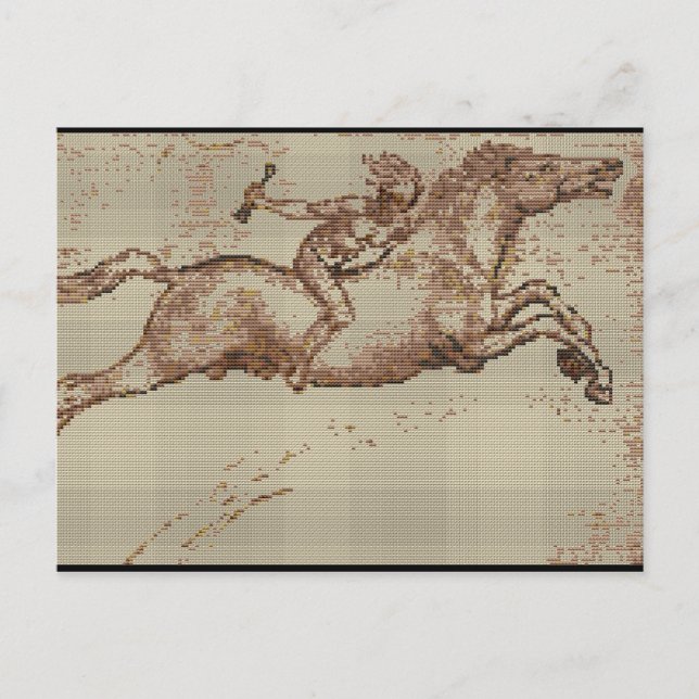 POSTAL DAVINCI RIDER II (Anverso)