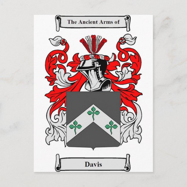 Postal Davis (Irlanda) Escudo de armas