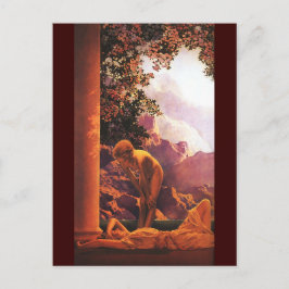 Postal Daybreak, Bella Artes de Maxfield Parrish