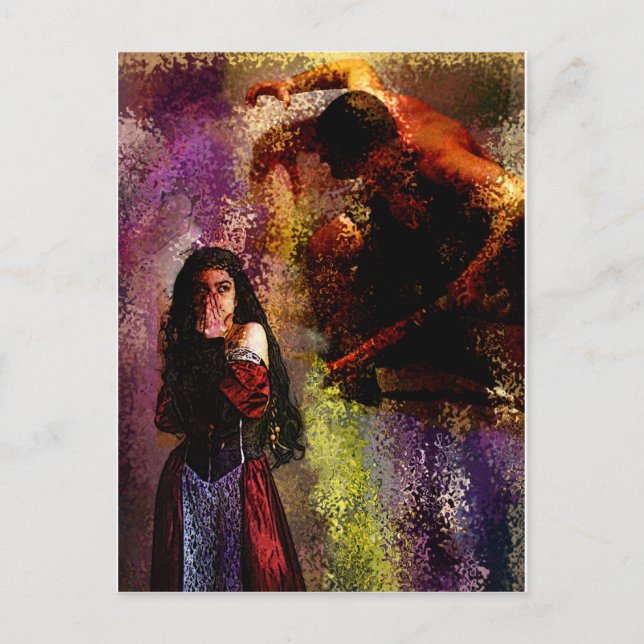 POSTAL DAYMARE ~ EL OGRE (Anverso)