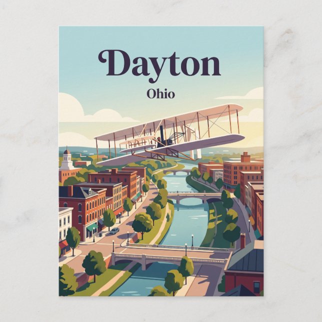 Postal Dayton, Ohio (Anverso)