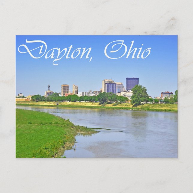 Postal Dayton, Ohio, EE.UU. (Anverso)