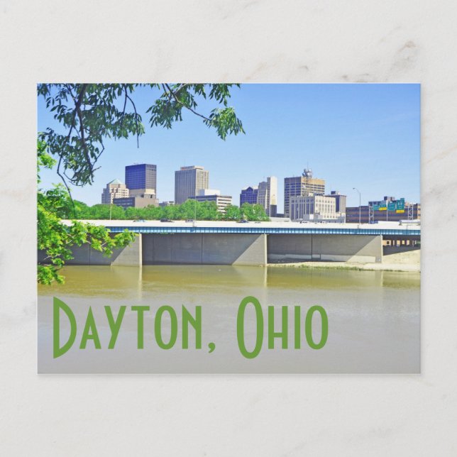 Postal Dayton, Ohio, EE.UU. (Anverso)