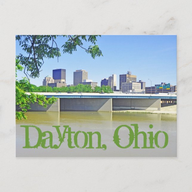 Postal Dayton, Ohio, EE.UU. (Anverso)