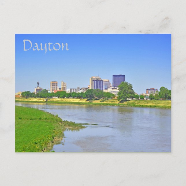 Postal Dayton, Ohio, EE.UU. (Anverso)