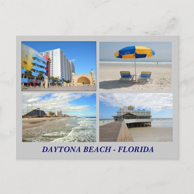 Postal Daytona Beach Florida (Anverso)