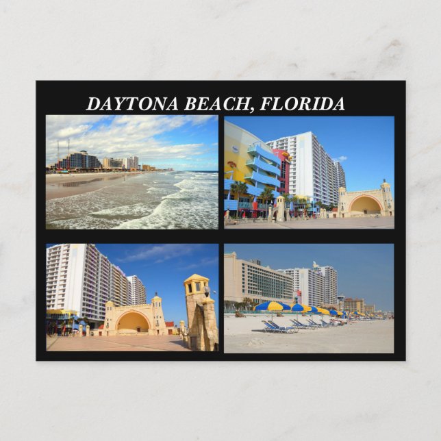 Postal Daytona Beach Florida (Anverso)