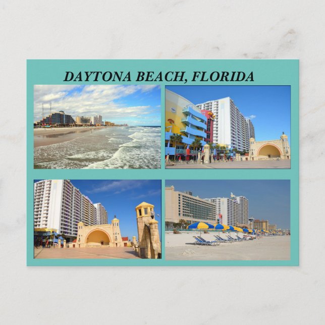 Postal Daytona Beach Florida (Anverso)