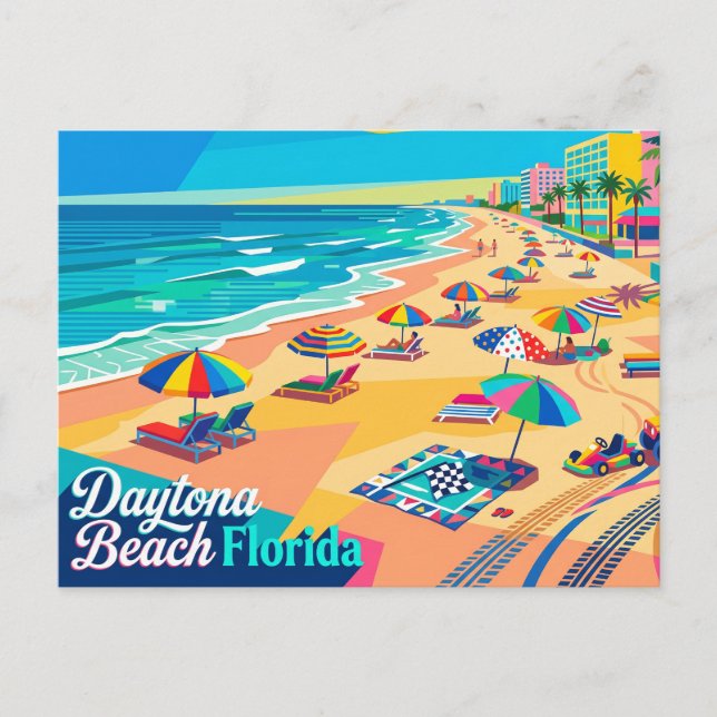 Postal Daytona Beach Florida (Anverso)
