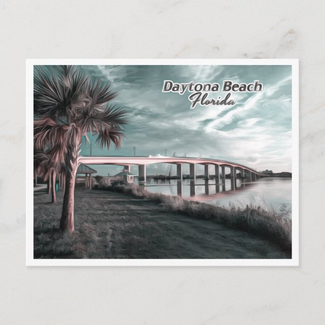 POSTAL DAYTONA BEACH FLORIDA (Anverso)