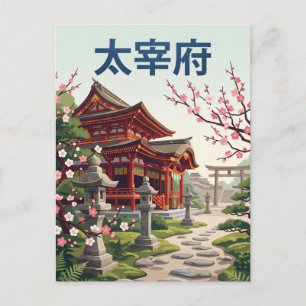 Postal Dazaifu Japón