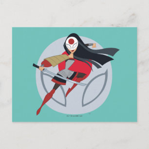 Postal DC Super Hero Girls Katana