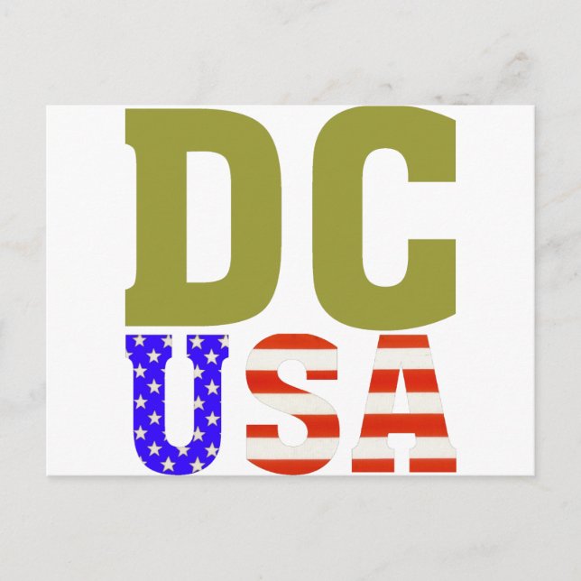 POSTAL ¡DC USA! (Anverso)