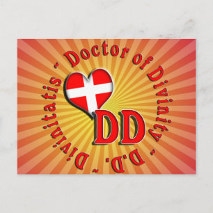 POSTAL DCIRCULAR ACRONYM LOGO MÉDICA DE DIVINIDAD