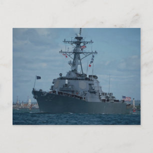 Postal DDG 52 "Arleighe Burke", primero de nuevos águilos