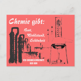 Postal DDR de Chemiereklame
