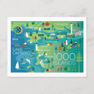 Postal de 1000 islas