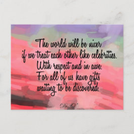 Postal de 3 q. Comidas