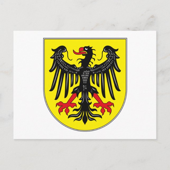 Postal de Aachen Coat of Arms (Anverso)
