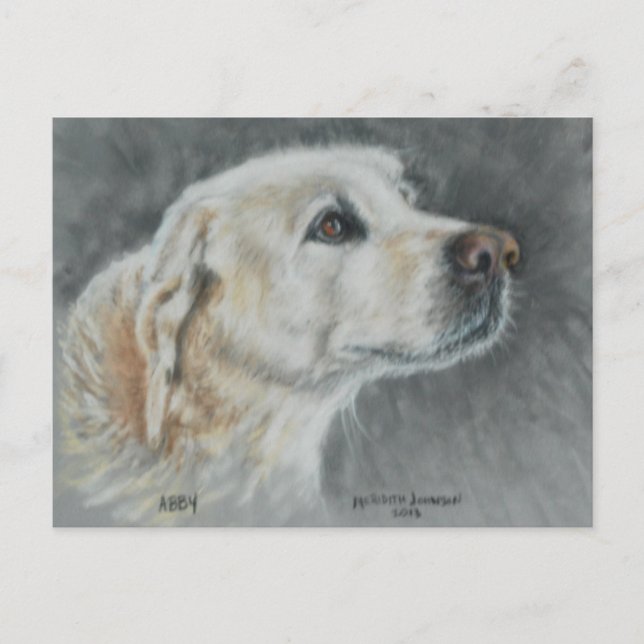 Postal de Abby (Anverso)