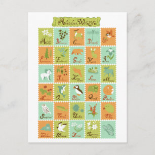 Postal de ABC Alaskan Wildlife
