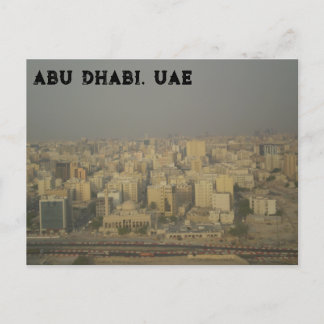 Postal de Abu Dhabi - Emiratos Árabes Unidos