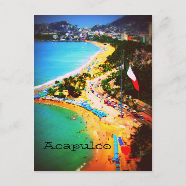 Postal de Acapulco (Anverso)