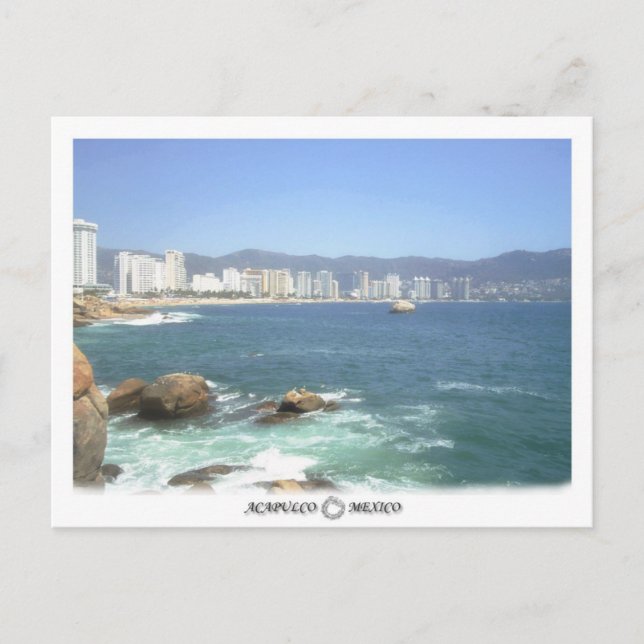 Postal de Acapulco (Anverso)