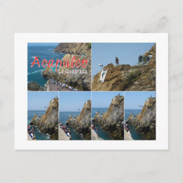 Postal de Acapulco - La Quebrada