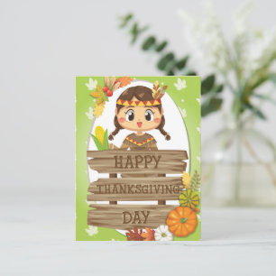 Postal de Acción de Gracias