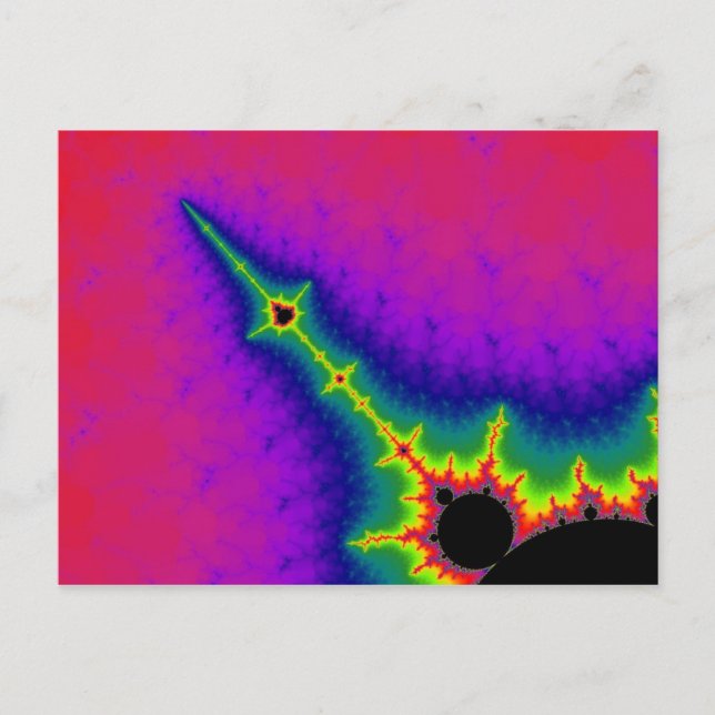 Postal de aguja (Anverso)