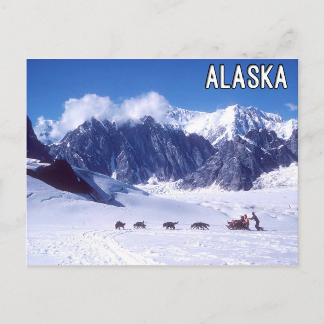 Postal de Alaska (Anverso)