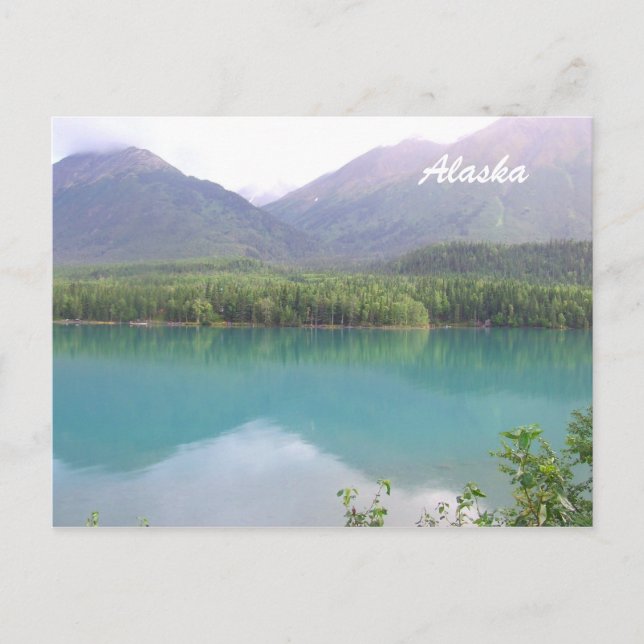 Postal de Alaska (Anverso)