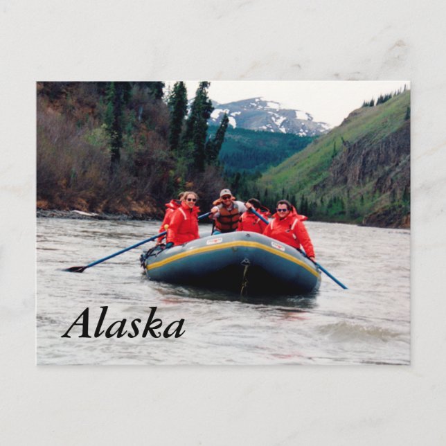 Postal de Alaska (Anverso)