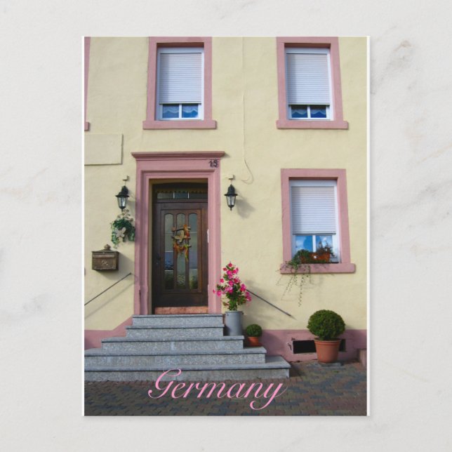 Postal de Alemania (Anverso)