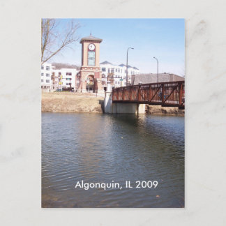 Postal de Algonquin Illinois