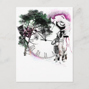 Postal de Alice in Wonderland