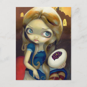 Postal de "Alicia con una visión brutal"