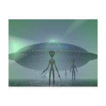 postal de Alien Visitors