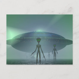postal de Alien Visitors