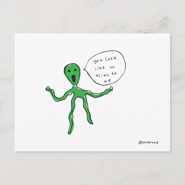 postal de alienación (Anverso)