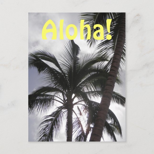 postal de Aloha (Anverso)
