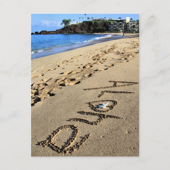 Postal de Aloha Kaanapali (Anverso)