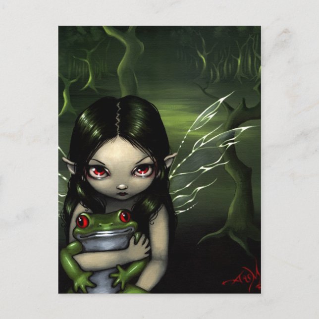 Postal de "Amar a una rana" (Anverso)