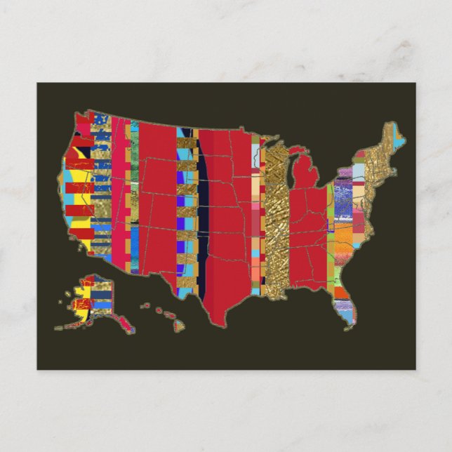 postal de América (Anverso)