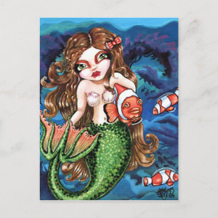 Postal de amigo subacuático
