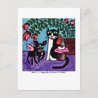 Postal de amigos de Cuppycake