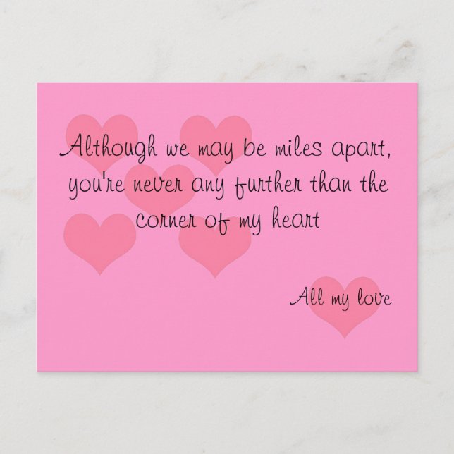 Postal de amor (Anverso)