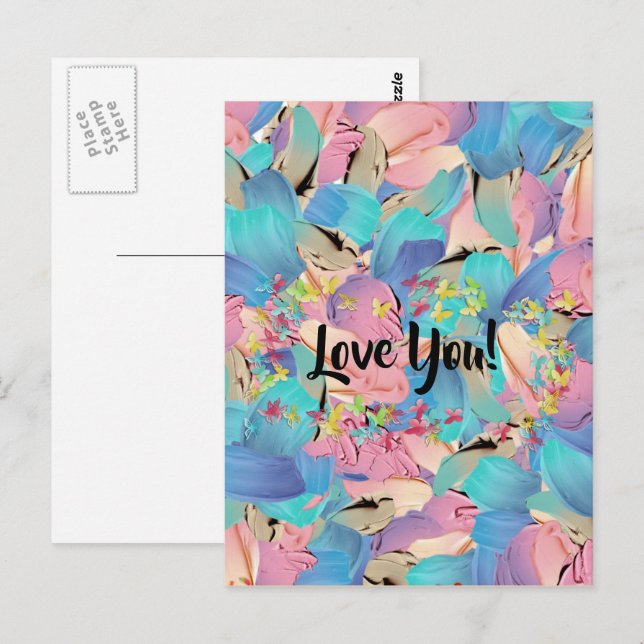 Postal de amor (Anverso / Reverso)