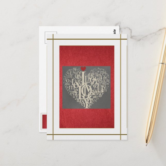 Postal de amor (Anverso/Reverso In Situ)